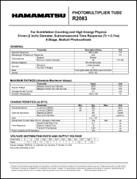 R2083 Datasheet