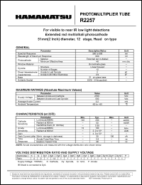 R2257 Datasheet