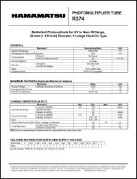 R374 Datasheet