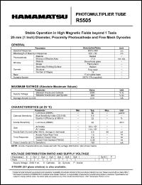 R5505 Datasheet