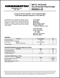 R6800U-01 Datasheet