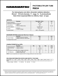 R6834 Datasheet