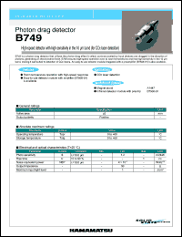 B749 Datasheet