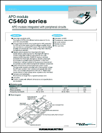 C5460-01 Datasheet