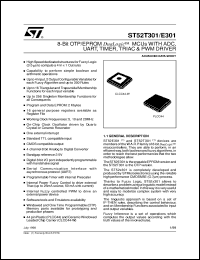 ST52E301/C Datasheet