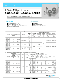 G5852-103 Datasheet