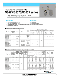 G5853-203 Datasheet