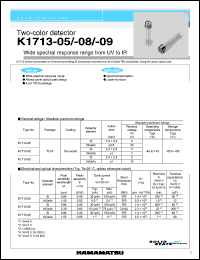 K1713-09 Datasheet