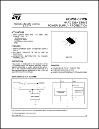 HDP01-0512N Datasheet