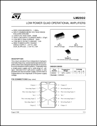 LM2902 Datasheet