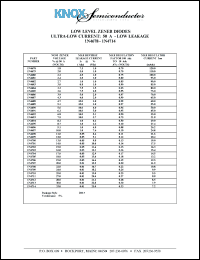 1N4707 Datasheet