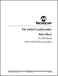 PIC16F628AT-I/MLxxx Datasheet