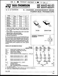 IRF823 Datasheet