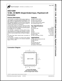 ADC12281CIVT Datasheet
