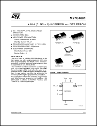 M27C4001-10C1X Datasheet