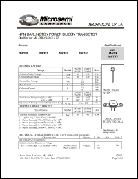 2N6351 Datasheet