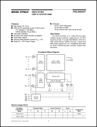 V62C5181024LL-55FE Datasheet