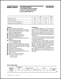 V54C3256164VBUT6 Datasheet