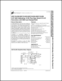 ADC12L032CIWM Datasheet