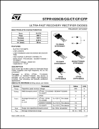 STPR1020CF Datasheet