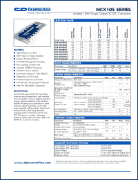 NCX10S24050 Datasheet