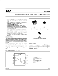 LM2903 Datasheet