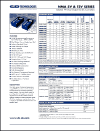NMA05015D Datasheet
