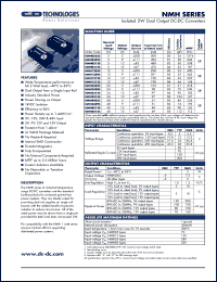 NMH2405S Datasheet