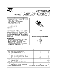 STP80NF10 Datasheet