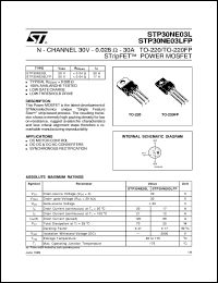 STP30N05FI Datasheet
