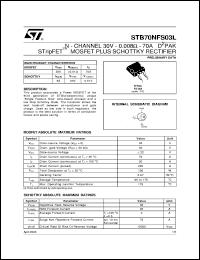 STB70NFS03L Datasheet