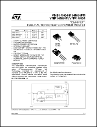 VNV14N04 Datasheet