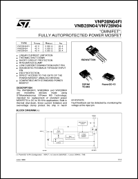 VNB28N04 Datasheet