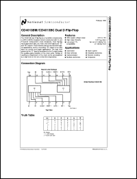 CD4013BMW/883 Datasheet