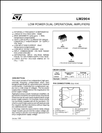 LM2904VDR2 Datasheet