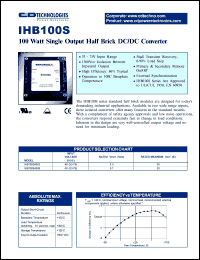 IHB100S4805 Datasheet