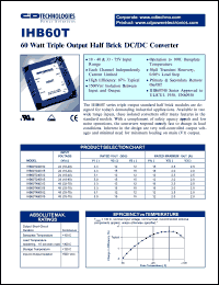 IHB60T480315 Datasheet