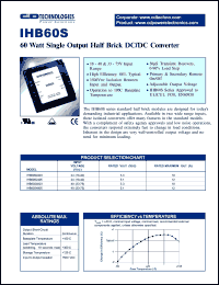 IHB60S2403 Datasheet