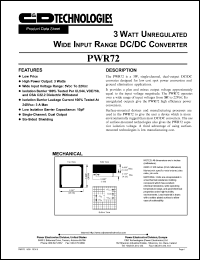 PWR72 Datasheet