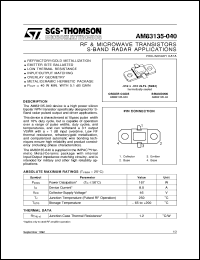 AM83135-001 Datasheet