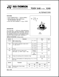 TODV825 Datasheet