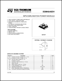 ESM4045DV Datasheet