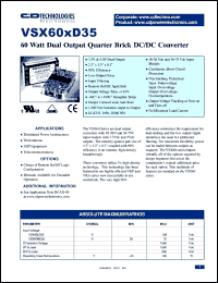 VSX60MD35-1U Datasheet