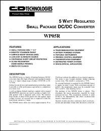 WP05R48S05NH Datasheet