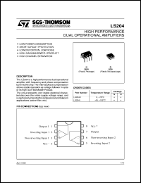 LS204C Datasheet