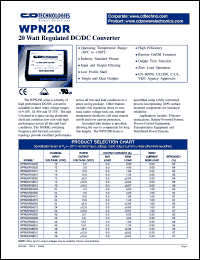 WPN20R24D15 Datasheet