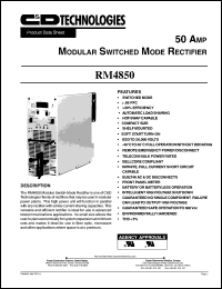 RM4850 Datasheet