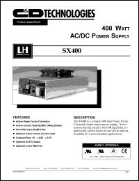 SX400-U1D Datasheet