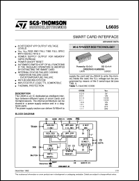L6605D Datasheet