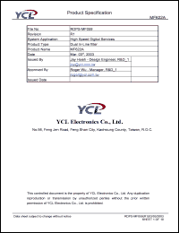 MF622A Datasheet